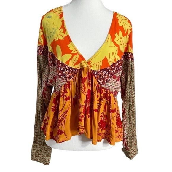 Free People Tops - Free People Aloha State‎ of Mind Blouse